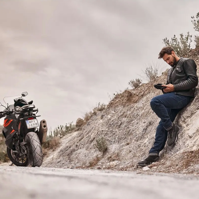 Bunda na motorku Shima Winchester 2.0 černá