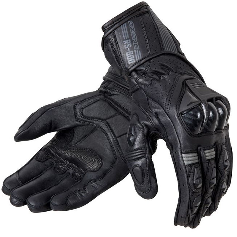 Rukavice na motorku Ozone RS-600 černé