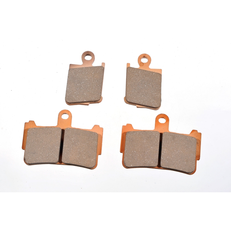 Brzdové destičky GOLDFREN S33 STREET FRONT (1 set = 2pcs small/large)