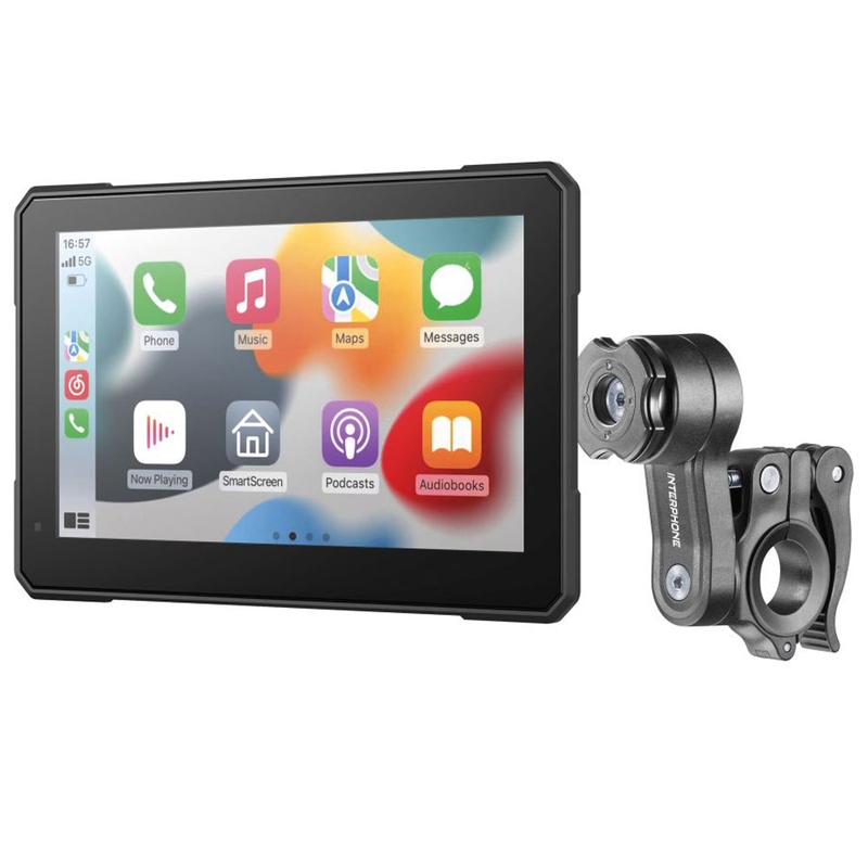 Displej Interphone SYNC70 ESSENTIAL Apple CarPlay a Android Auto pro motocykly