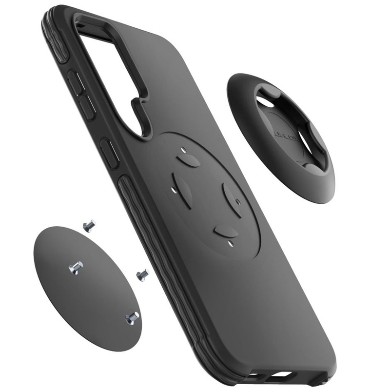 Ochranný kryt Interphone QUIKLOX Tetraforce pro Samsung Galaxy S25 Ultra černý