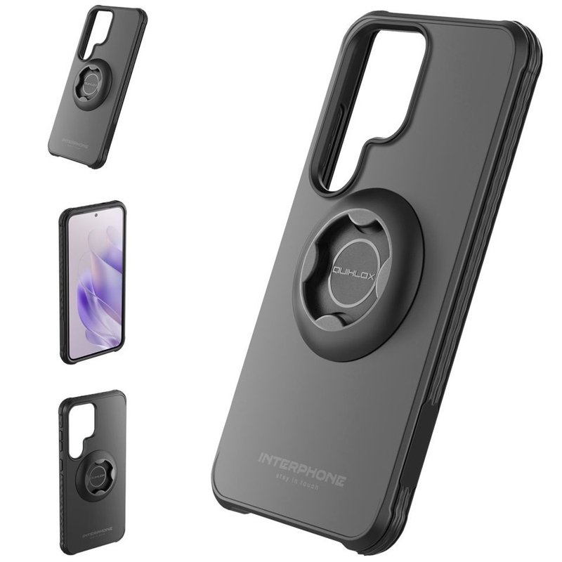 Ochranný kryt Interphone QUIKLOX Tetraforce pro Samsung Galaxy S25 Ultra černý