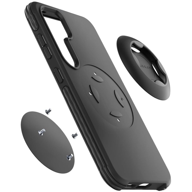 Ochranný kryt Interphone QUIKLOX Tetraforce pro Samsung Galaxy S25 Plus černý