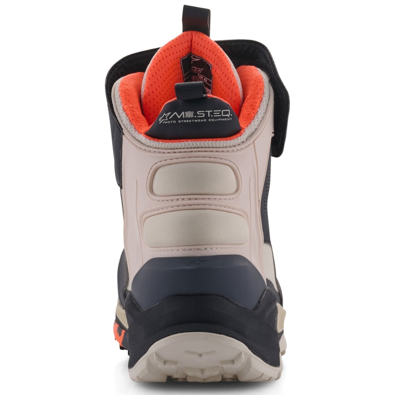 Boty na motorku Alpinestars Speedstreet černo-mandlovo-oranžové