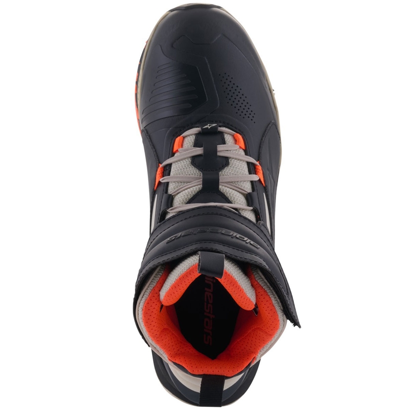 Boty na motorku Alpinestars Speedstreet černo-mandlovo-oranžové