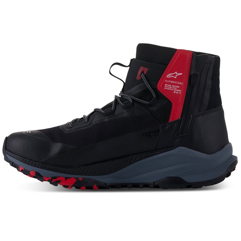 Boty na motorku Alpinestars Speedforce XR černo-červeno-šedé