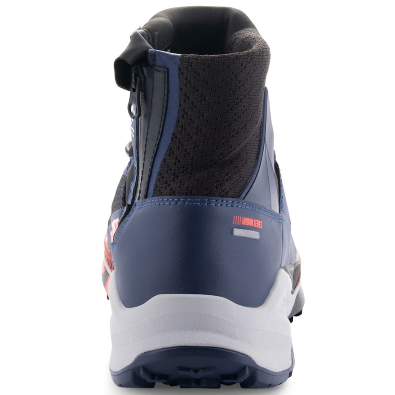 Boty na motorku Alpinestars Speedforce XR modro-černo-fluo červeno-šedé