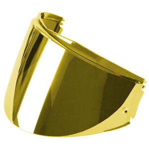 Zlatě iridiové plexi pro přilbu LS2 FF399