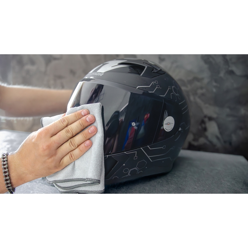 Čistič hledí S100 s mikrovláknovou utěrkou - Visor & Helmet Cleaner 100 ml