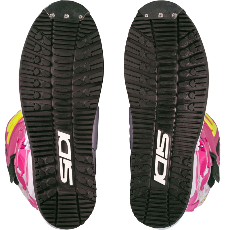 Boty na motorku SiDi Crossair HD End BB001 růžovo-bílé