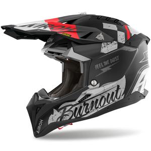 Motokrosová helma Airoh Aviator 3 Burnout černá matná