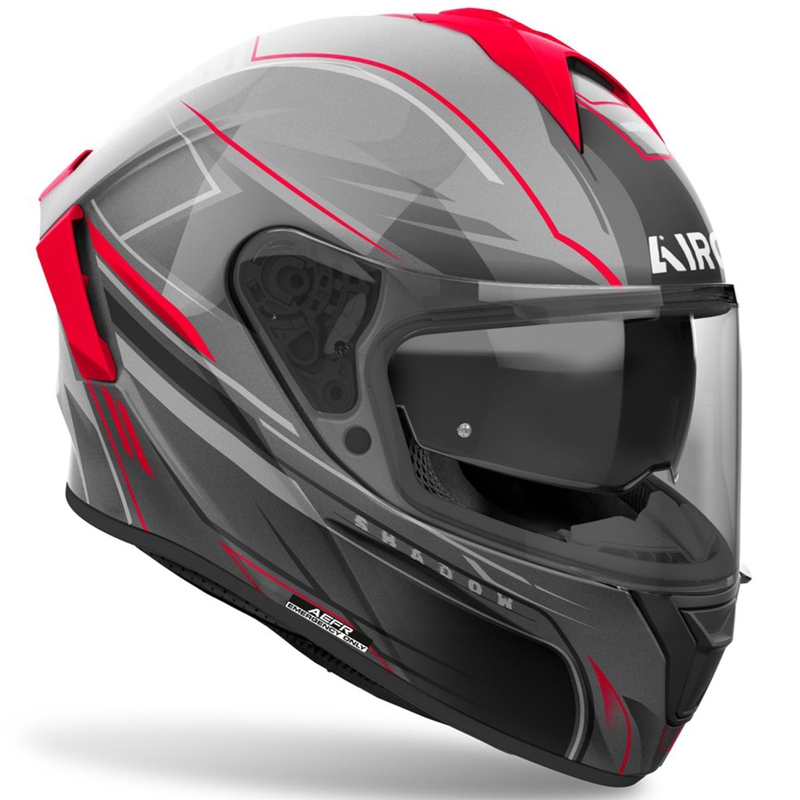 Integrální helma na motorku Airoh SPARK 2 Shadow lesklá červená