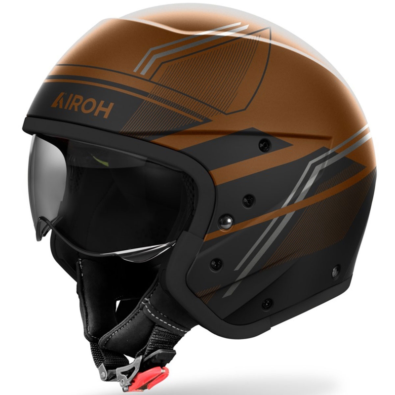 Modulární helma na motorku Airoh J110 Slim lesklá bronzová