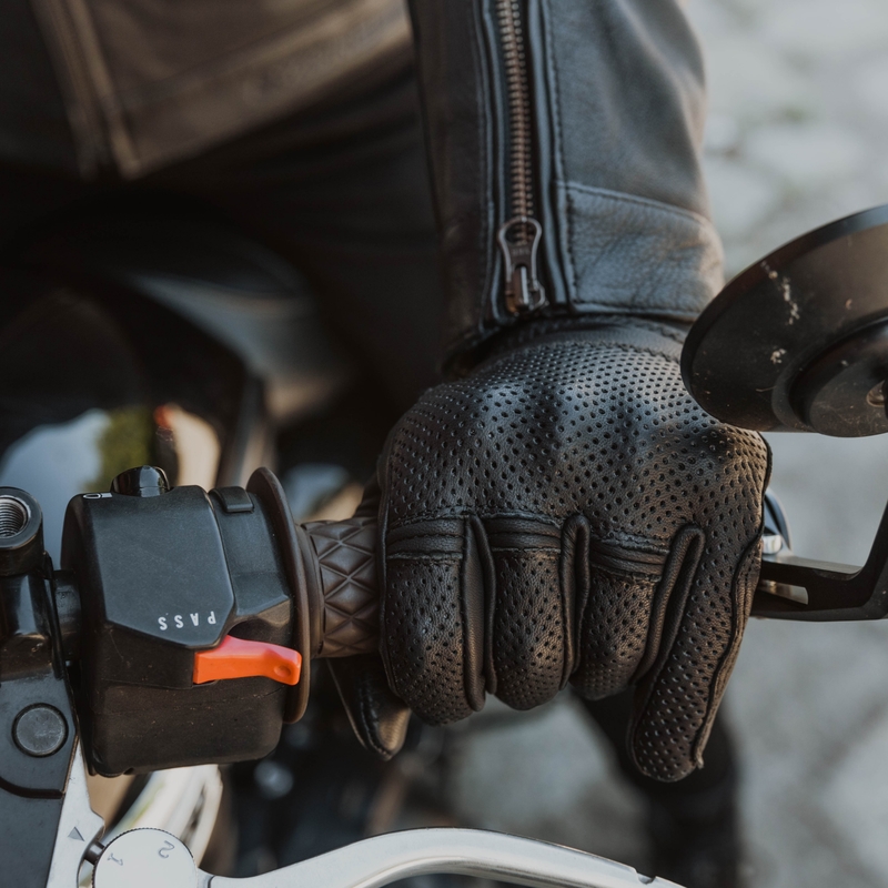 Rukavice na motorku Ozone Stick Custom II černé