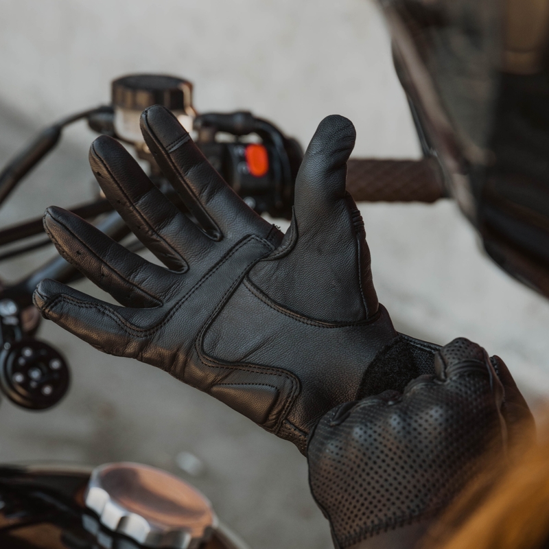 Rukavice na motorku Ozone Stick Custom II černé