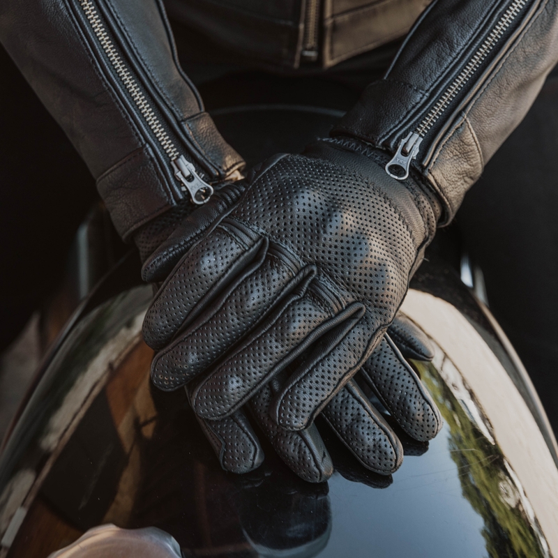 Rukavice na motorku Ozone Stick Custom II černé