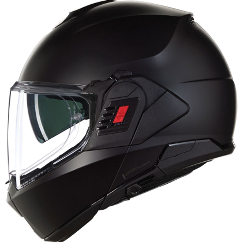 Překlápěcí helma na motorku Nolan N120-1 Classico N-COM 302 matná černá