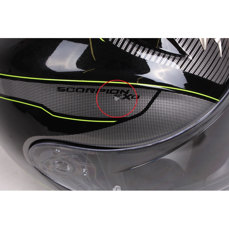 Moto přilba výklopná Scorpion EXO-3000 Stroll černo-fluo žlutá - II. jakost