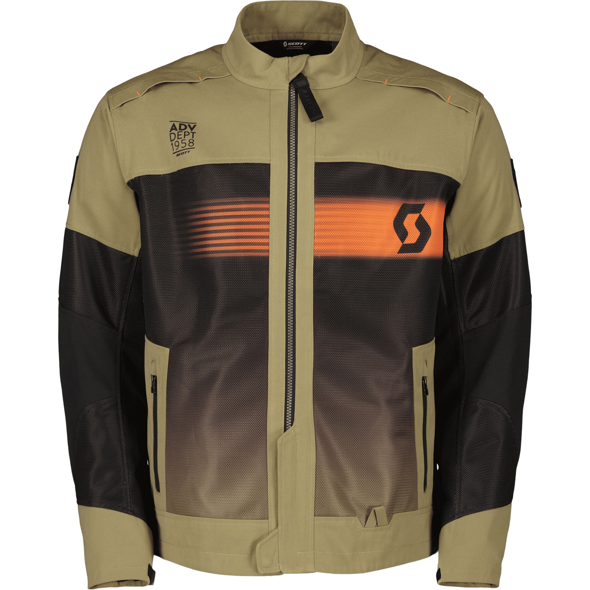 Bunda na motorku SCOTT X-Tream Air Covert zelená Velikost: XS