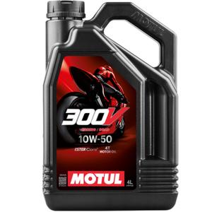 Závodní motorový olej Motul 300V FL ROAD RACING 10W50 4 l