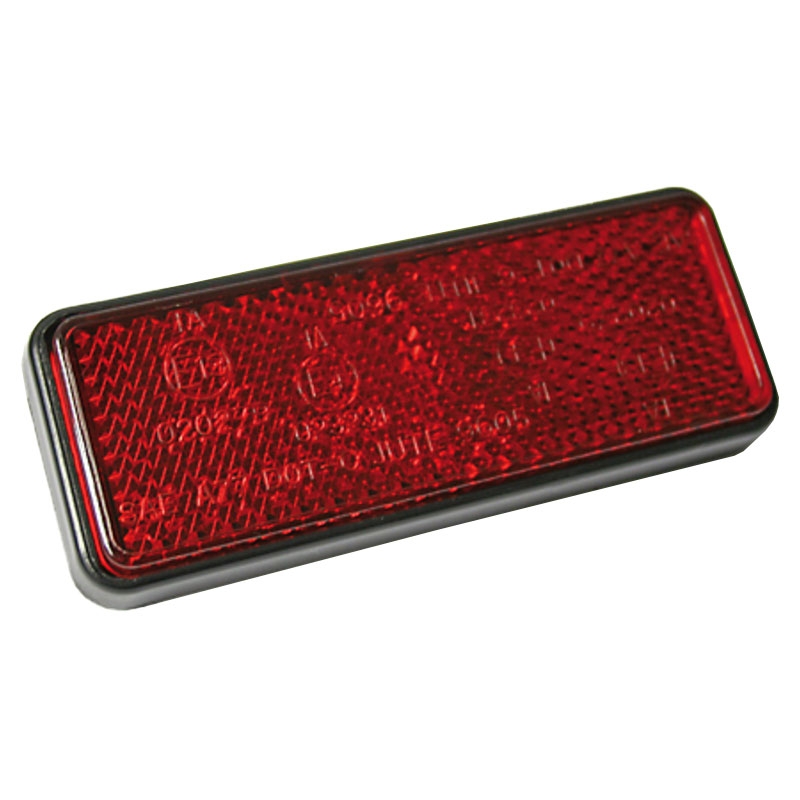 Odrazka Highsider Smart se závitem 85x30 mm červená