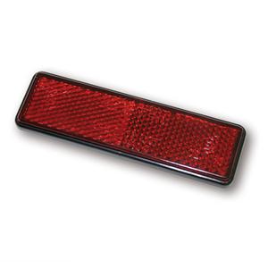 Odrazka Highsider Smart se samolepící fólií 90.5x24.5 mm červená