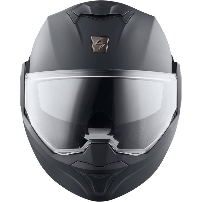 Překlápěcí helma na motorku Scorpion EXO-TECH EVO Solid matná antracitová