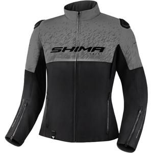 Dámská bunda na motorku Shima Drift černo-šedá