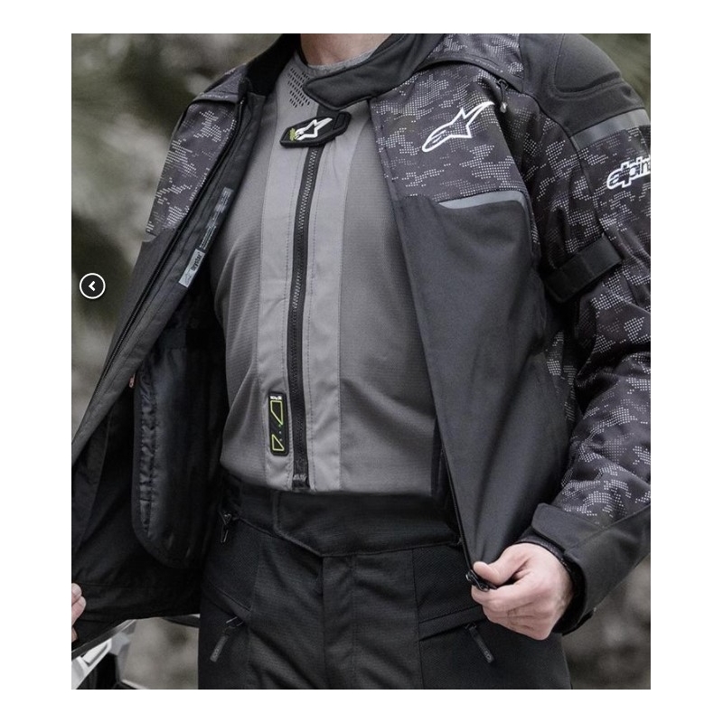 Airbagová vesta Alpinestars Tech-Air® 5 šedo-černá - II. jakost