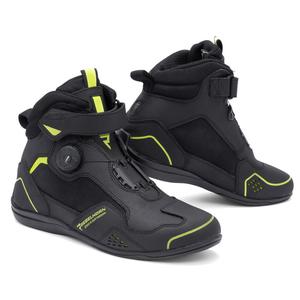 Boty na motorku Rebelhorn Spark II černo-fluo žluté - II. jakost