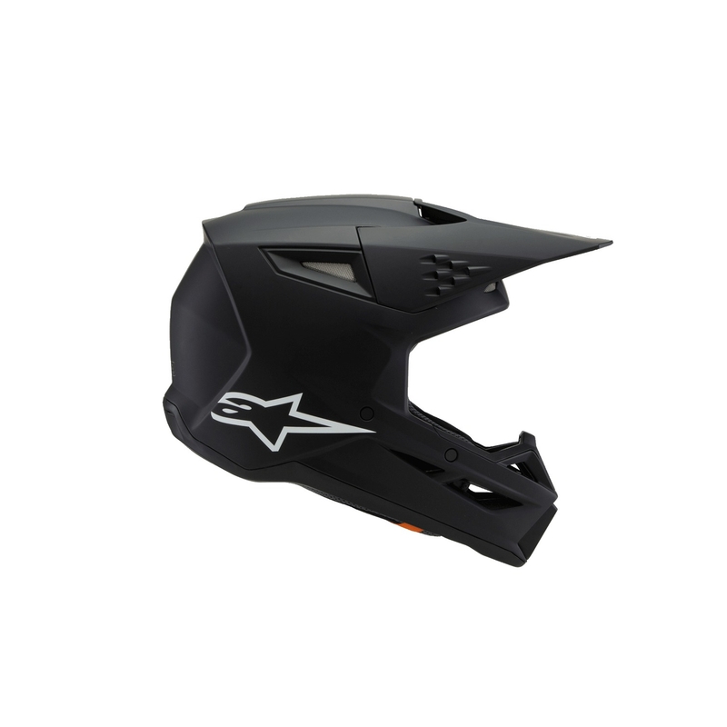 Dětská motokrosová přilba Alpinestars S-M3 Solid černá matná - II. jakost