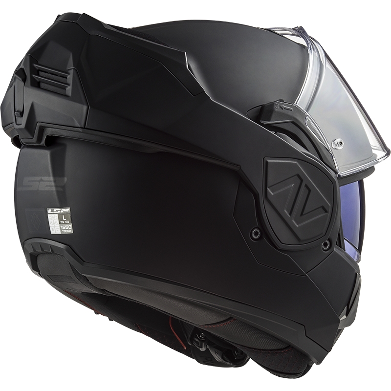 Překlápěcí přilba na motorku LS2 FF906 Advant Noir-06 černá - II. jakost