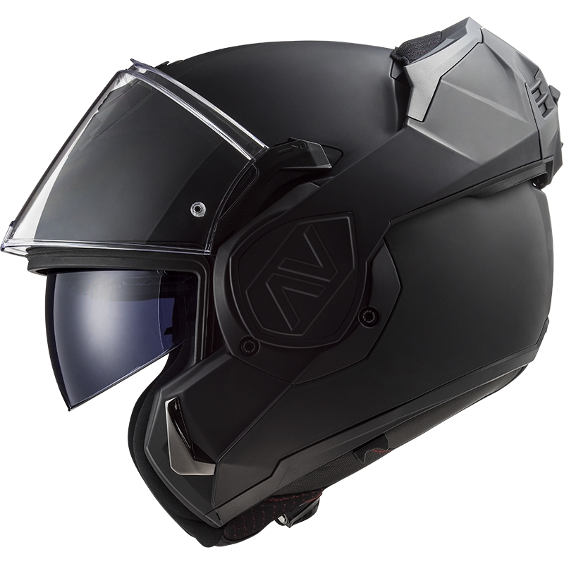 Překlápěcí přilba na motorku LS2 FF906 Advant Noir-06 černá - II. jakost