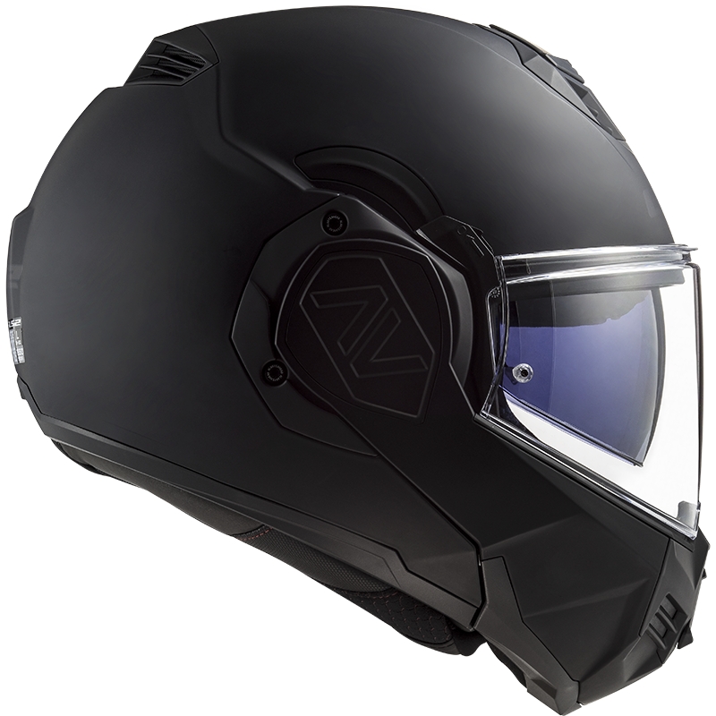 Překlápěcí přilba na motorku LS2 FF906 Advant Noir-06 černá - II. jakost