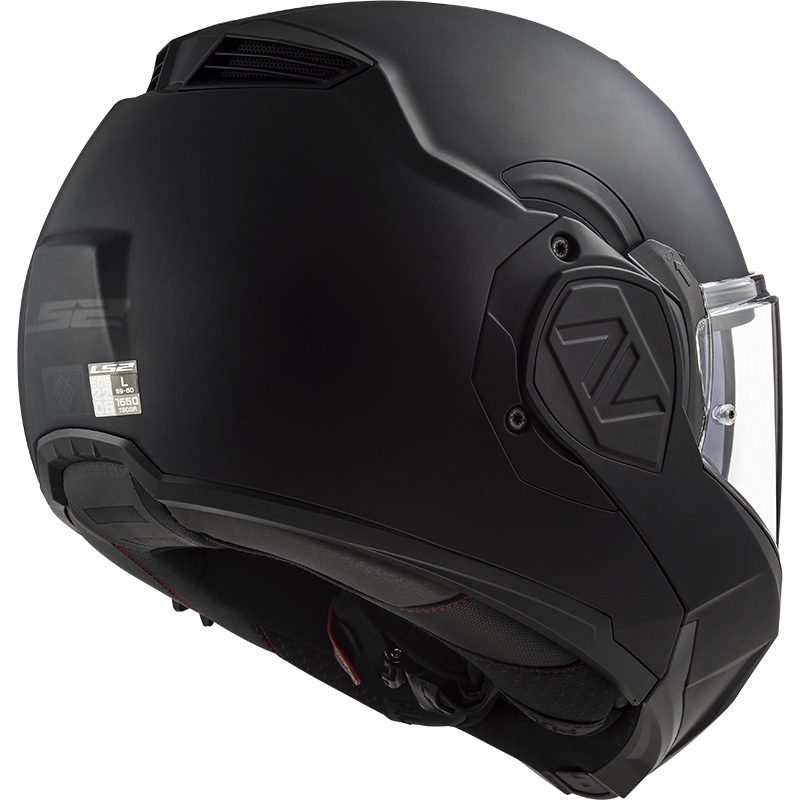 Překlápěcí přilba na motorku LS2 FF906 Advant Noir-06 černá - II. jakost