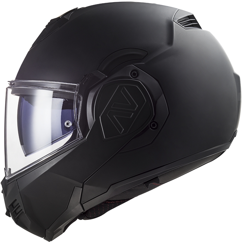 Překlápěcí přilba na motorku LS2 FF906 Advant Noir-06 černá - II. jakost