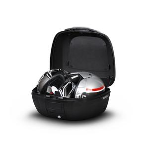 Vrchní kufr na motorku SHAD SH40 cargo černý - II. jakost