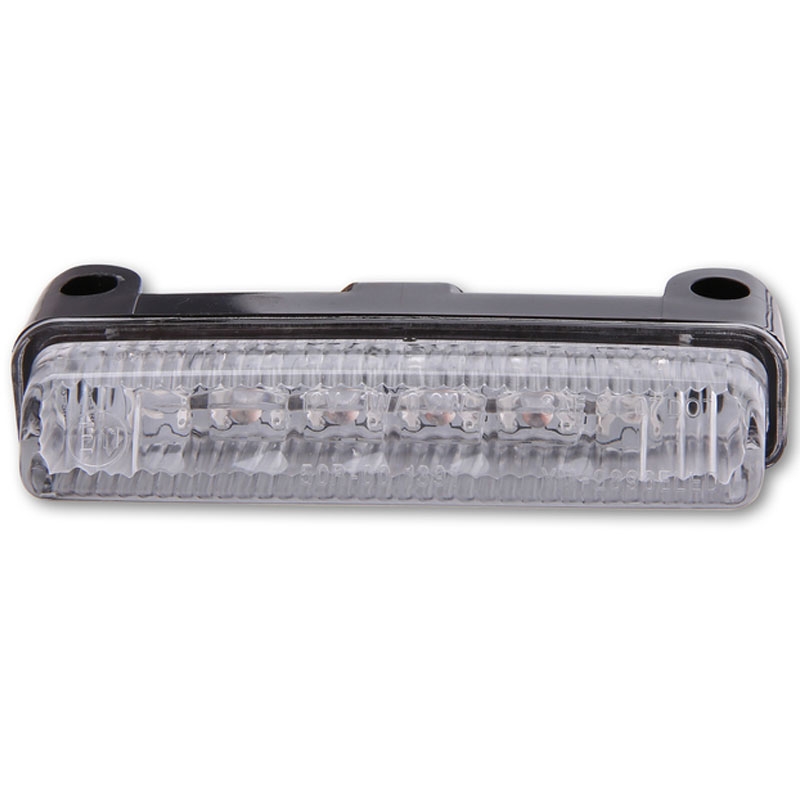 Zadní světlo na motorku Highsider Smart Mini LED černo-čiré