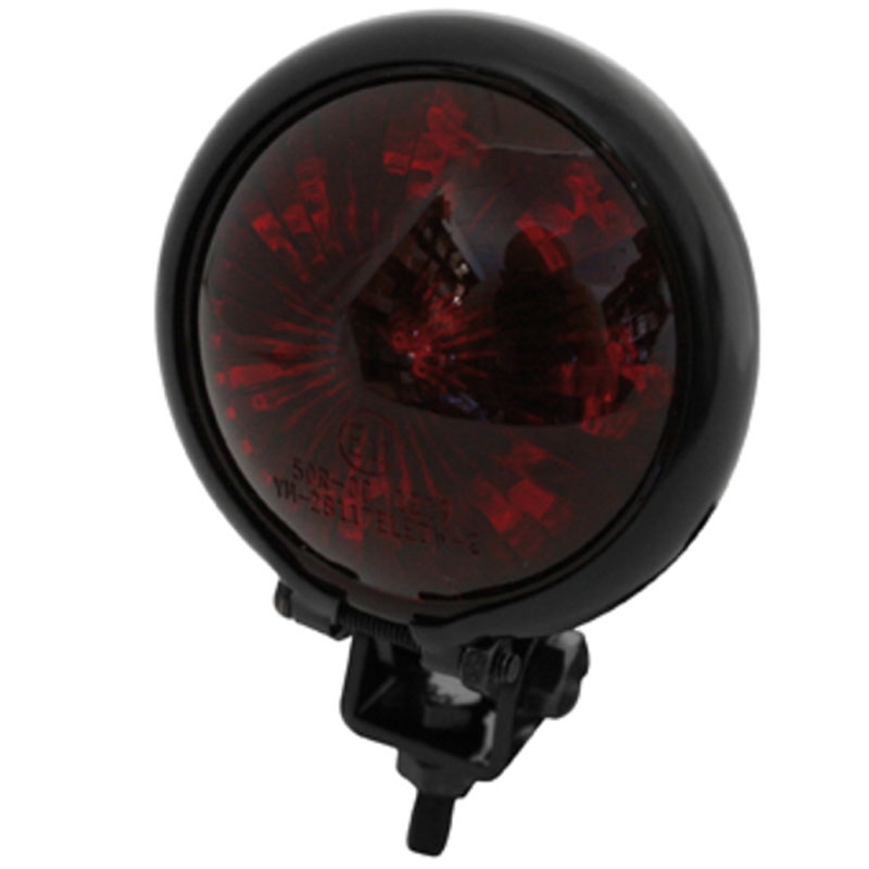 Zadní světlo na motorku Highsider Smart Bates Style LED černé