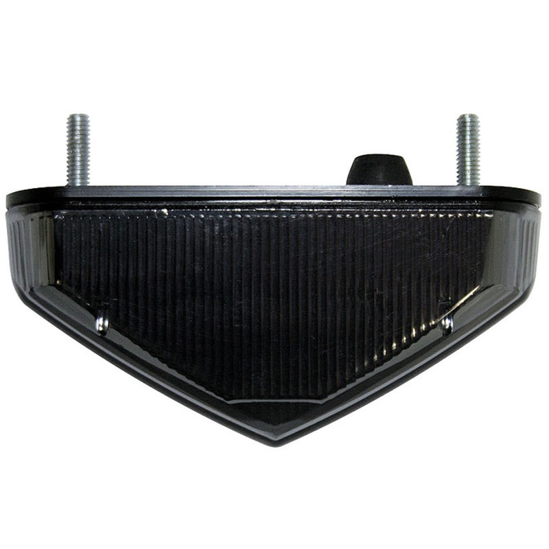 Zadní světlo na motorku Highsider Smart LED černo-čiré