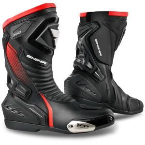 Boty na motorku Shima RSX-6 černo-fluo červené