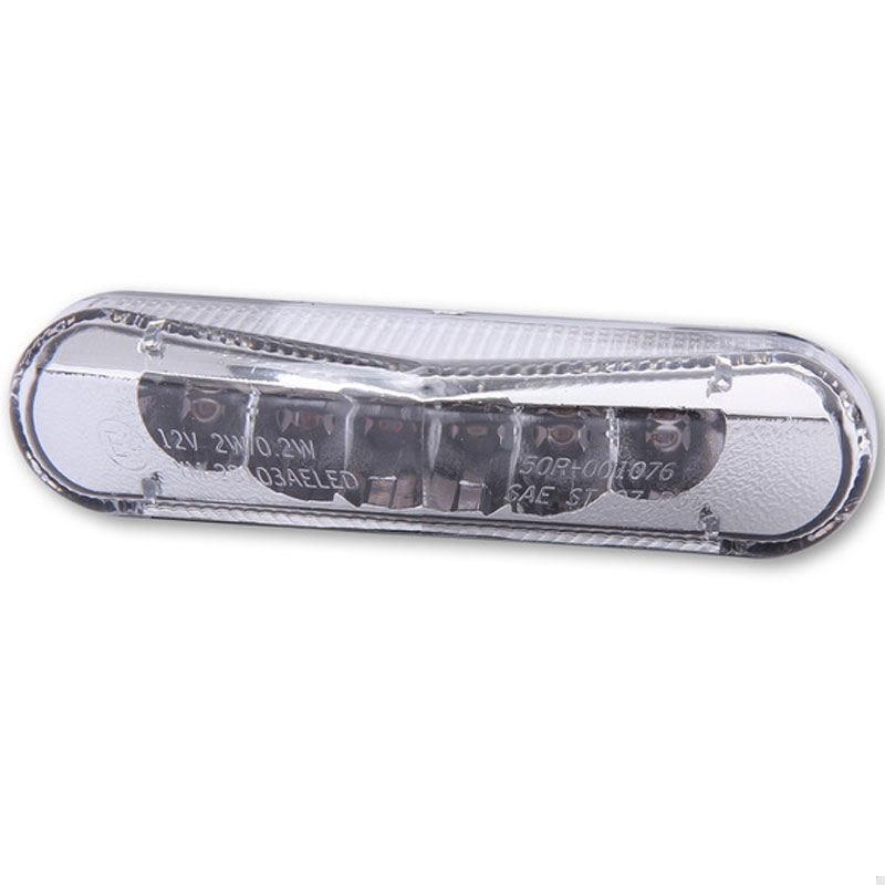 Zadní světlo na motorku Highsider Smart LED čiré