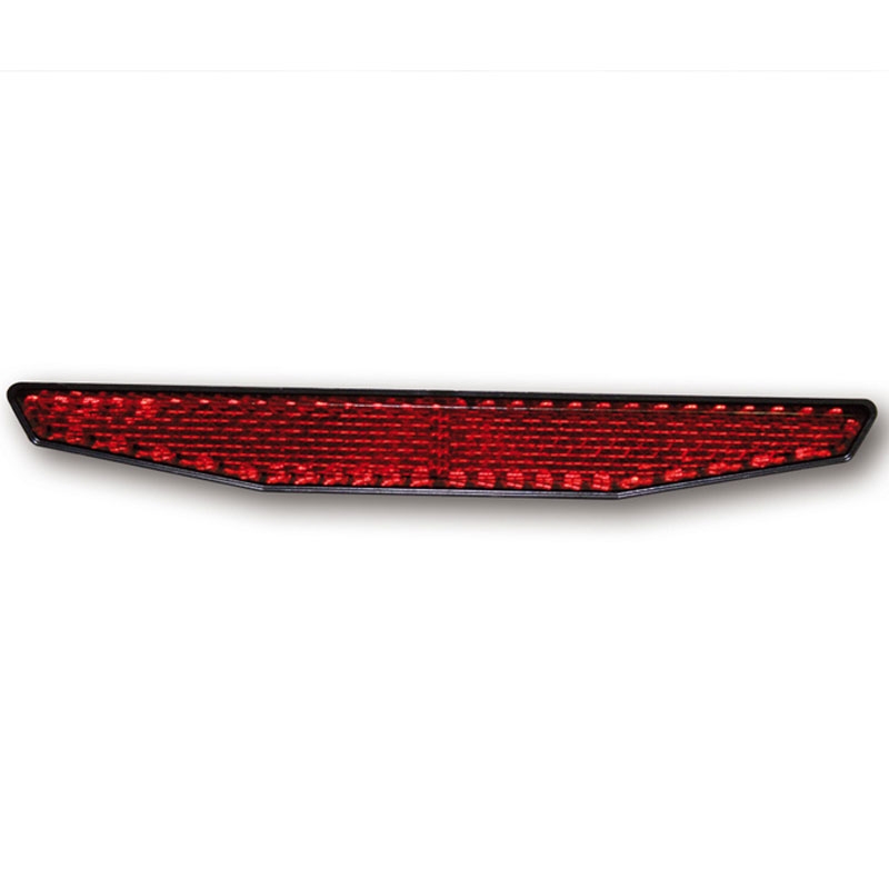 Odrazka Highsider Smart se samolepící fólií 125 x 18 mm červená