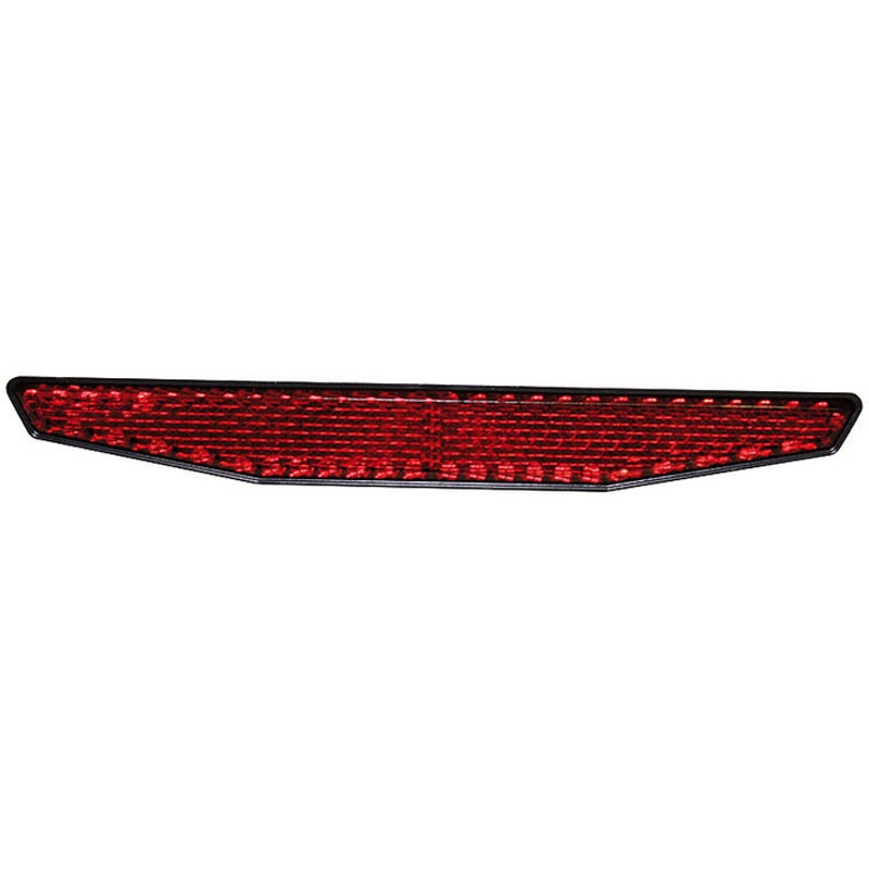 Odrazka Highsider Smart s držákem 125 x 18 mm červená