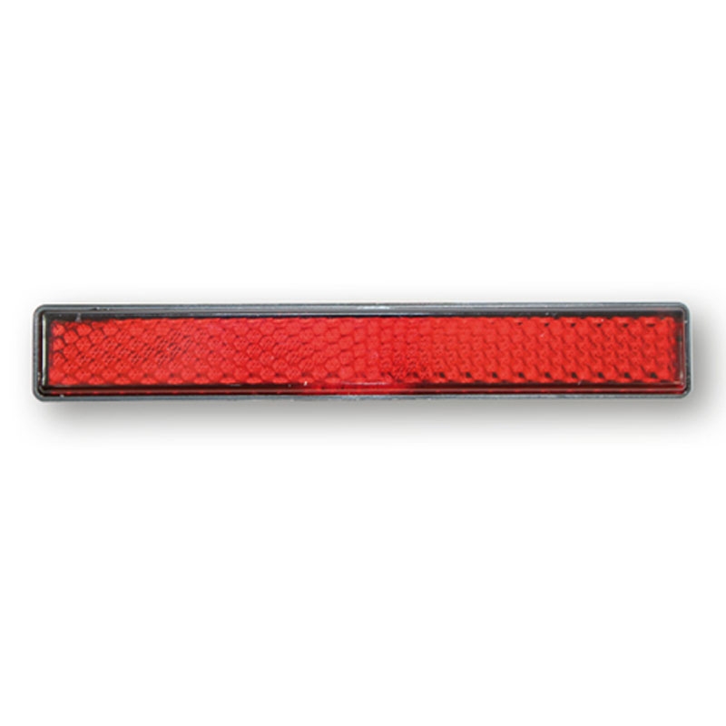 Odrazka Highsider Smart se samolepící fólií 100 x 13 mm červená