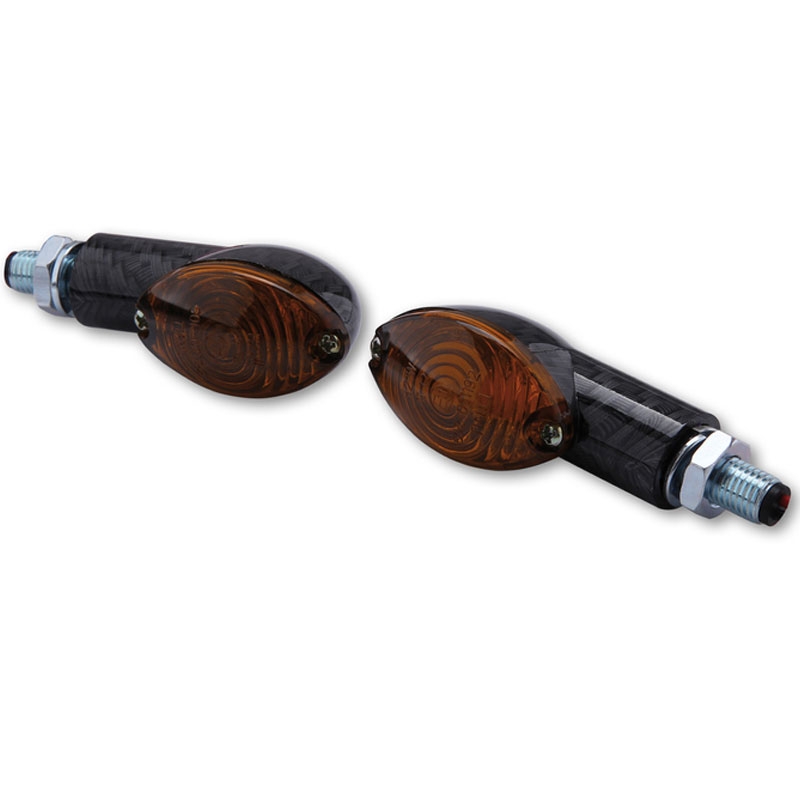 Blinkry na motorku Highsider Smart Cateye Mini kouřovo-černé