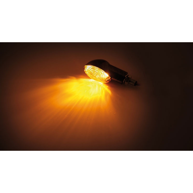 Blinkry na motorku Highsider Smart Cateye Mini kouřovo-černé