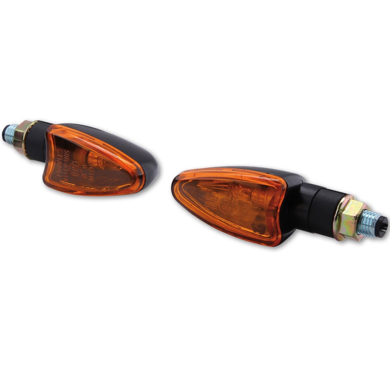 Blinkry na motorku Highsider Smart Arrow Mini černo-oranžové