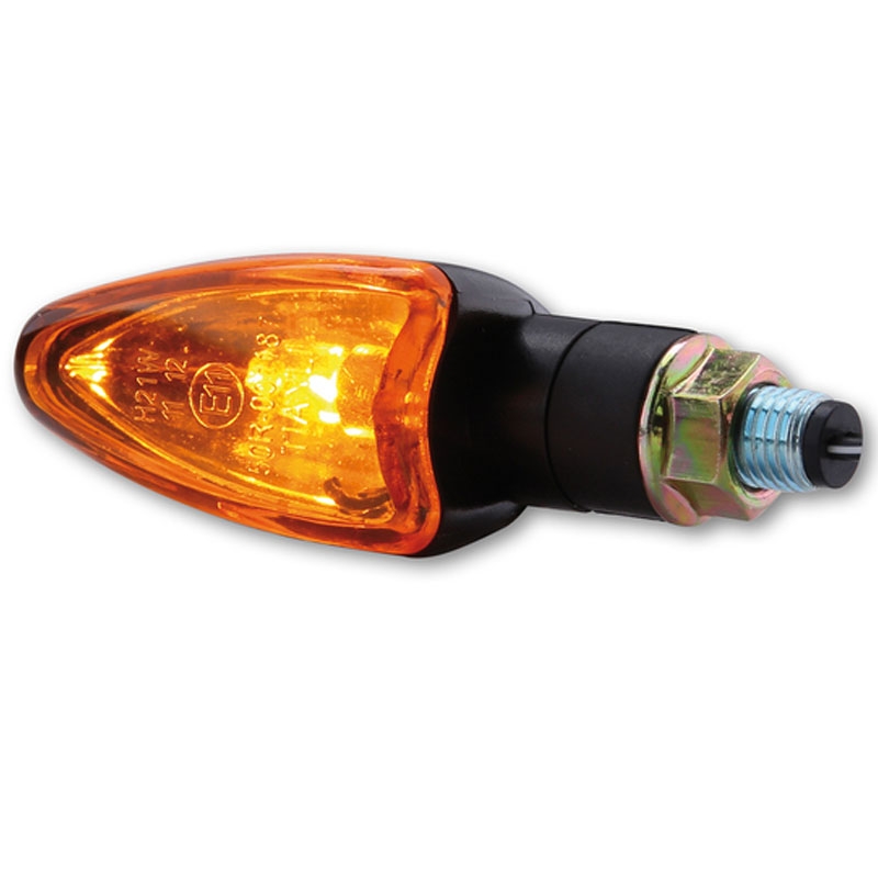 Blinkry na motorku Highsider Smart Arrow Mini černo-oranžové