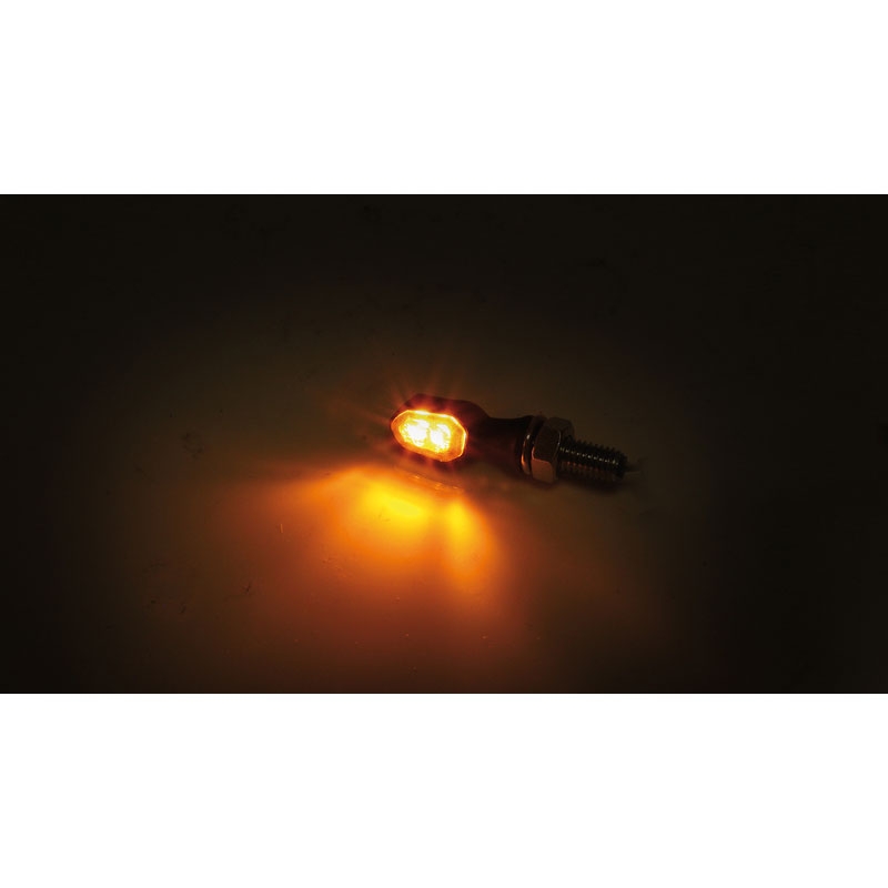 Blinkry na motorku Highsider Smart Crumb LED černo-kouřové